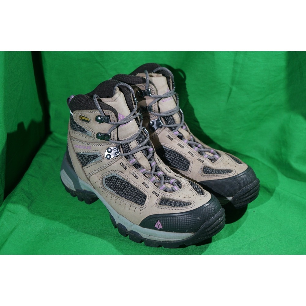 Vasque Breeze GTX Hiking Boots Womens 8.5 Gargoyle/African Violet